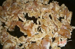 Príprava receptu Tortily plnené kuracím mäsom, krok 2