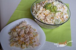 Príprava receptu Zelerový šalát s ananásom a pórom, krok 6