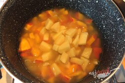 Príprava receptu Krémová polievka z tekvice Hokaido, krok 4