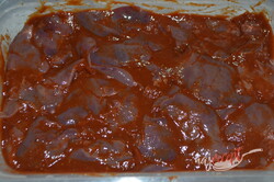 Príprava receptu Minútková kuracia pečienka s cibuľou a paprikou, krok 4