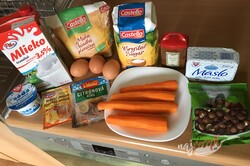 Príprava receptu Najlepšia mrkvovo-orechová bábovka, krok 1