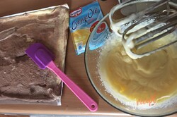 Príprava receptu Metrová roláda - krém bez varenia, krok 6