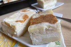 Príprava receptu Vanilková kravička - Sypaný tvarohový koláčik, krok 7