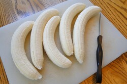 Príprava receptu Jednoduchá nepečená banánová dobrota, krok 2