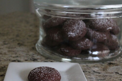 Príprava receptu Kakaové sušienky s arašidovým krémom, krok 6