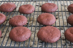 Príprava receptu Kakaové sušienky s arašidovým krémom, krok 5