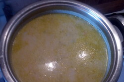 Príprava receptu Pórková polievka so syrom, krok 4