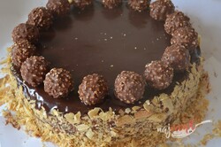 Príprava receptu Torta FERRERO ROCHER, krok 7