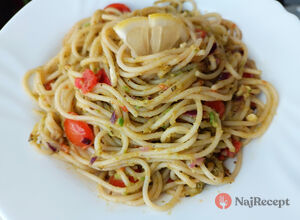 Recept Fit špagety s avokádom. Tvoje nové obľúbené cestoviny. Za pár minút, len z pár surovín hotová delikatesa.