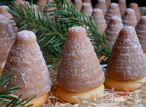 Recept Piškótové nepečené osie hniezda - najlepšie vianočné cukrovinky