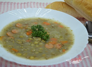 Recept Šošovicová polievka