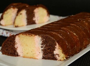 Recept Metrový koláč s punčovým krémom