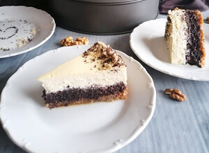 Recept Netradičný cheesecake na štýl koláča &quot;štedrák&quot;