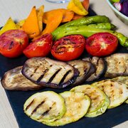 Grilovaná zelenina a ovocie