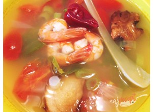 Recept Tom yum goong – thajská polievka s krevetami