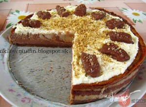 Recept Banánovo-nutelový cheesecake
