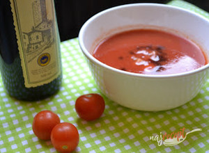 Recept Vypečená polievka z rajčín