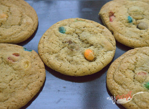 Recept M&M cookies