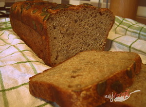Recept Slnečnicový chlieb pre zaneprázdnených