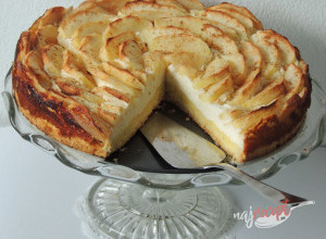 Recept Jablkovo – tvarohová torta
