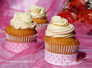 Recept Karamelové cupcakes