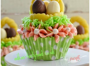 Fotorecept: Veľkonočné cupcakes Lindt