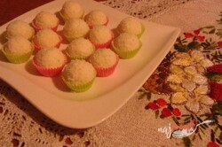 Príprava receptu Vianočné cukríky z kokosu, krok 2