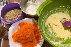 Príprava receptu Najlepšia mrkvovo-orechová bábovka, krok 3