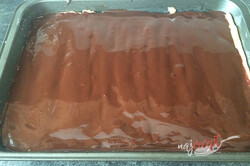 Príprava receptu Tvarohové rezy s čokoládovým pudingom - fotopostup, krok 18