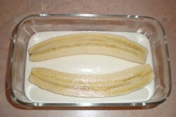 Príprava receptu Tvarohový dezert s banánom, krok 2