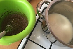 Príprava receptu Čokoládové kokosové pokušenie, krok 5