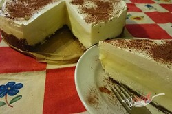 Príprava receptu Nepečená torta s vanilkovým krémom, krok 14
