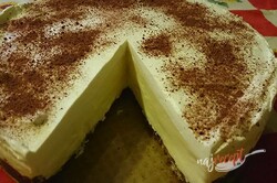 Príprava receptu Nepečená torta s vanilkovým krémom, krok 15