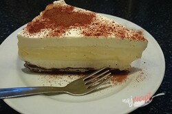 Príprava receptu Nepečená torta s vanilkovým krémom, krok 16