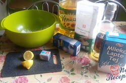 Príprava receptu Domáce šišky s tvarohovým prekvapením, krok 1