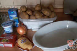 Príprava receptu Krehučké kuracie prsia so zemiakovou prílohou, krok 8