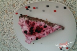 Príprava receptu Valentínska torta, krok 1