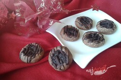 Príprava receptu Sviatočné kakaové sušienky, krok 1
