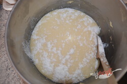 Príprava receptu Rolované koláčiky s tvarohom a hruškovým lekvárom, krok 2