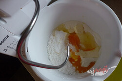 Príprava receptu Sušienky s karamelovým krémom, krok 1