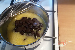 Príprava receptu Čokoládová bábovka s vlašskými orechmi - fotopostup, krok 3