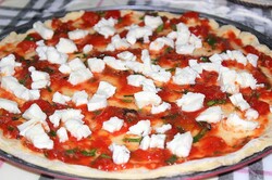 Príprava receptu Chrumkavá pizza z ovsených vločiek bez droždia, krok 7