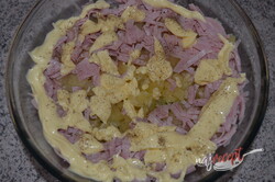 Príprava receptu Vrstvený šalát so zelerom a ananásom, krok 2