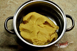 Príprava receptu Famózny koláč veľhory s vanilkovým pudingom, krok 1