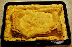 Príprava receptu Famózny koláč veľhory s vanilkovým pudingom, krok 6