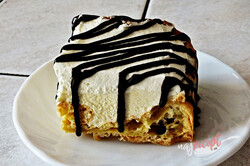 Príprava receptu Famózny koláč veľhory s vanilkovým pudingom, krok 11