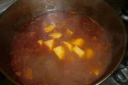 Príprava receptu Gulášová polievka, krok 6