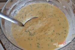 Príprava receptu Najlepšie slané palacinky s cesnakom, syrom a bylinkami, krok 6