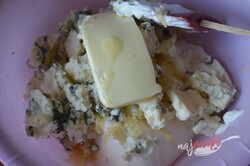 Príprava receptu Zemiaky s cesnakom, smotanou a syrom, krok 3