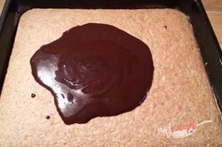 Príprava receptu Vynikajúci orechový cukeťák s kakaovou polevou, krok 10